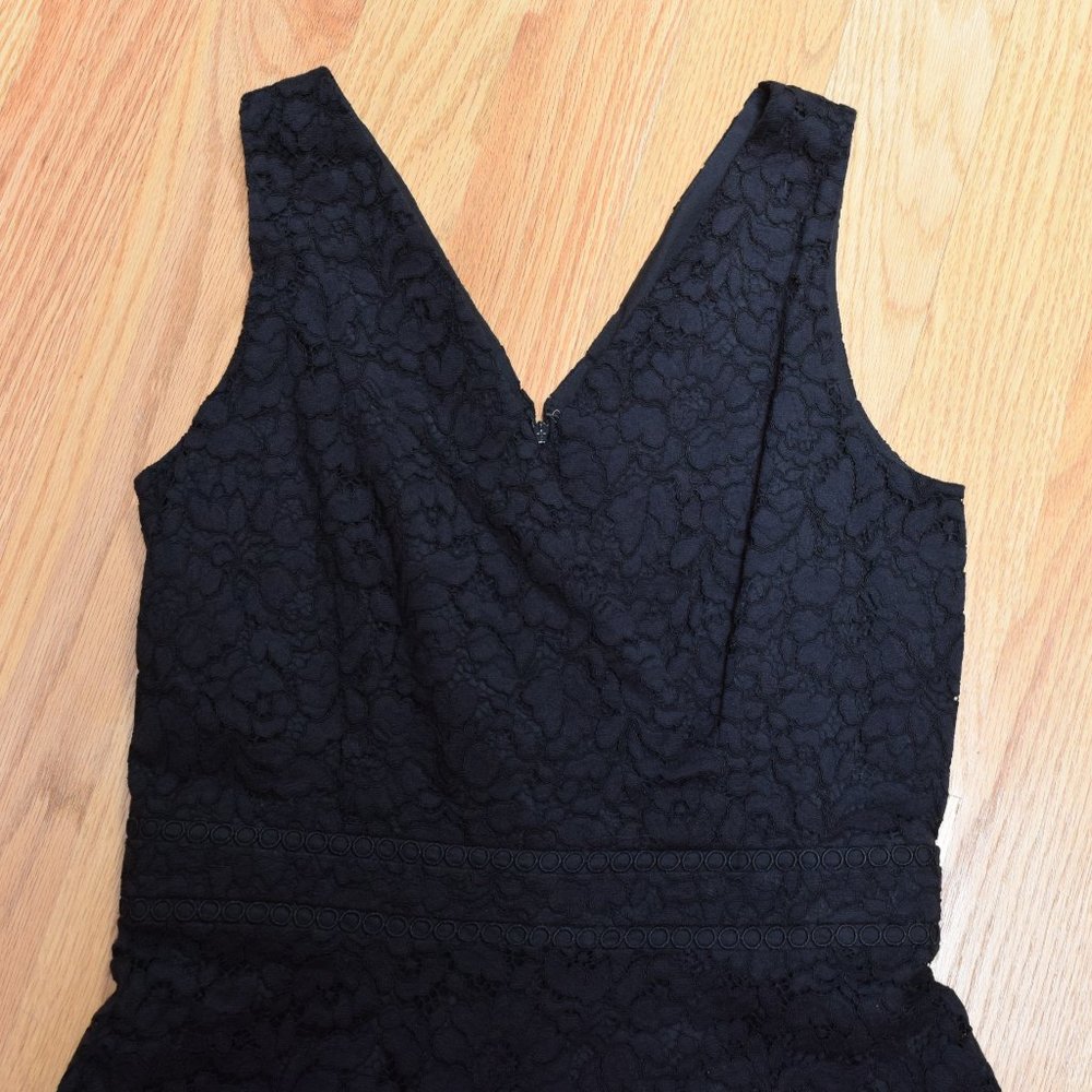 NWT Loft Sleeveless V-Neck Lace Dress in Women's Size 8T - Picture 5 of 16
